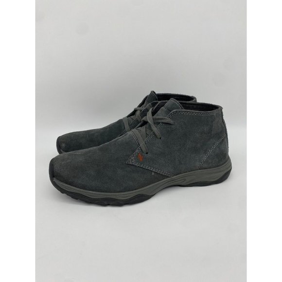 Eddie Bauer Shoes Eddie Bauer Boots Mens 9 Grey Suede Leather